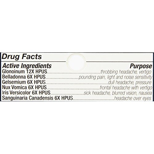 Hylands Migraine Headache Relief Tablets, Natural Migraine Relie...