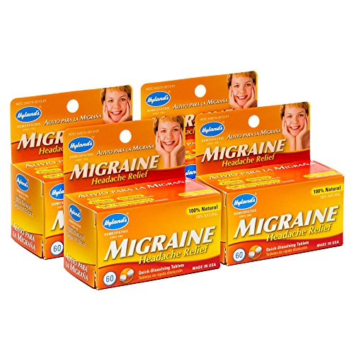 Hylands Migraine Headache Relief Tablets, Natural Migraine Relie...