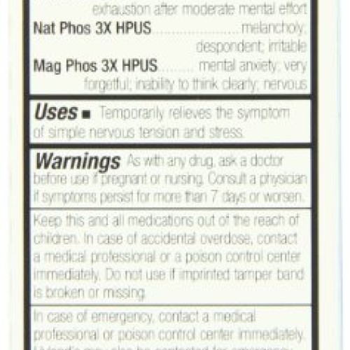 Hylands Nerve Tonic Stress Relief, 100 Tablets Pack of 3
