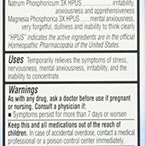 Hylands Nerve Tonic Stress Relief, 100 Tablets Pack of 3