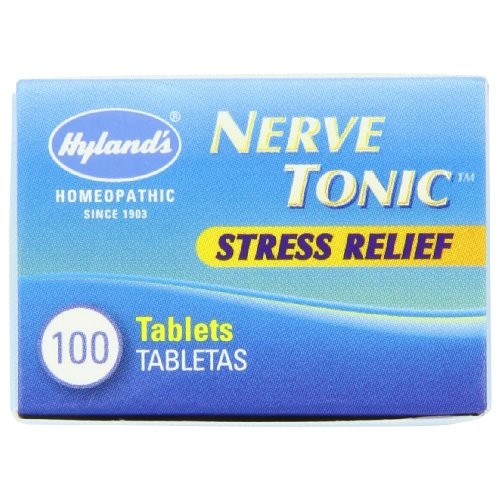 Hylands Nerve Tonic Stress Relief, 100 Tablets Pack of 3
