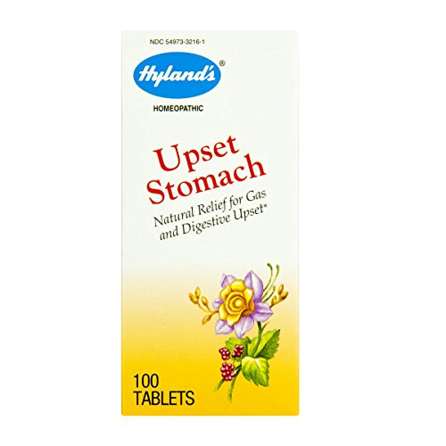 Hylands Upset Stomach and Gas Relief Tablets, Natural Homeopathi...