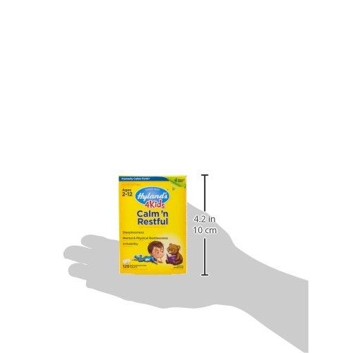Kids Sleep Aid Tablets, Calm n Restful by Hylands Kids, Natural...