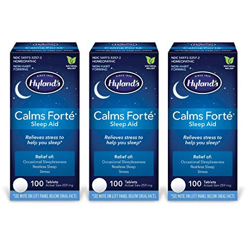Natural Sleep Aid Pills, Calms Forte by Hylands, Insomnia and St...