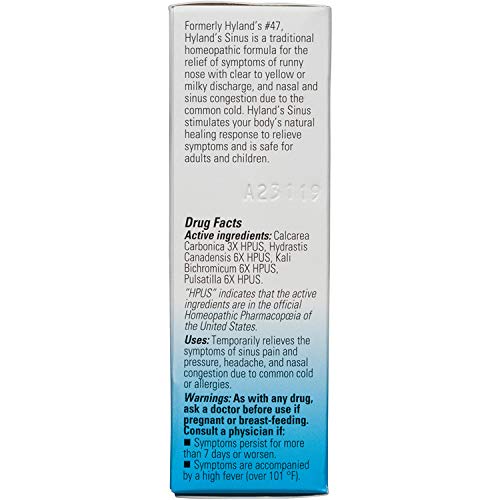 Sinus Relief by Hylands, Decongestant, Headache and Allergy Symp...