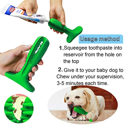 Dog Chew Toothbrush Toy, Dog Chew Toys for Aggressive Chewers, Do...
