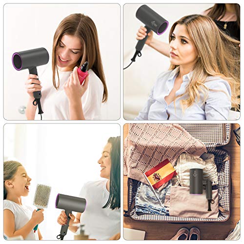Ionic Hair Dryer, ICETEK 2000W Diffuser Hair Dryer Professional S...