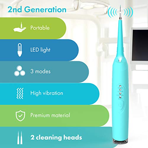 Teeth Calculus Remover, Dental Tools, Electric Tartar Scraper Pla...