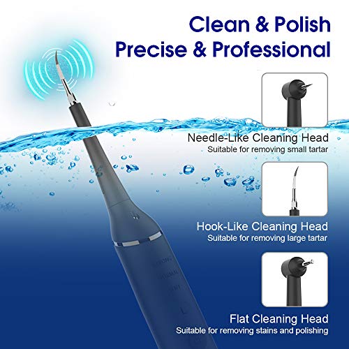 Teeth Calculus Remover, Electric Tartar Scraper Plaque Remover St...