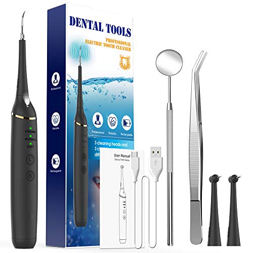 Teeth Calculus Remover, Electric Tartar Scraper Plaque Remover St...