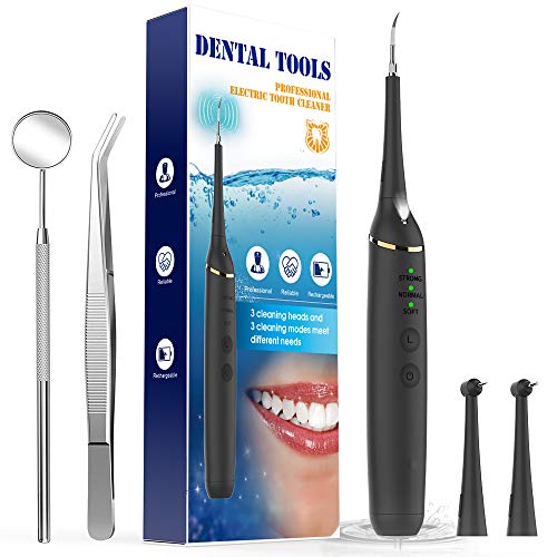 Teeth Calculus Remover, Electric Tartar Scraper Plaque Remover St...