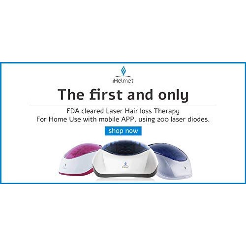 iHelmet THE ONLY CAP WITH SMART APP - 88 Laser Diodes Hair Loss T...
