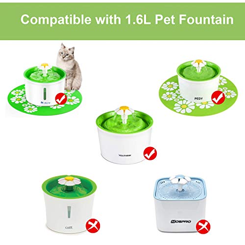 Cat Fountain Replacement Filter - 12Pcs,Pet Water Fountain Filter...