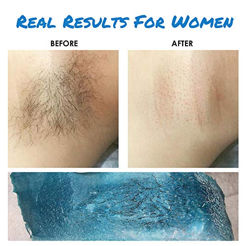 ILansley Wax Kit for Women Men Coarse Body Hair with Strongest Bl...