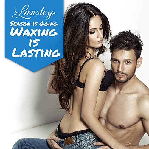 ILansley Wax Kit for Women Men Coarse Body Hair with Strongest Bl...