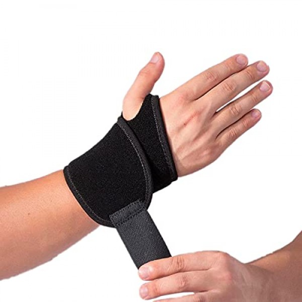2 Pack Adjustable Sport Wrist Brace, Wrist Support, Wrist Wrap, W...