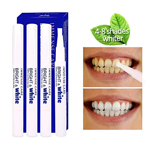 IMMENSE CARE Teeth Whitening Pen4 packs，35% Carbamide Peroxide...