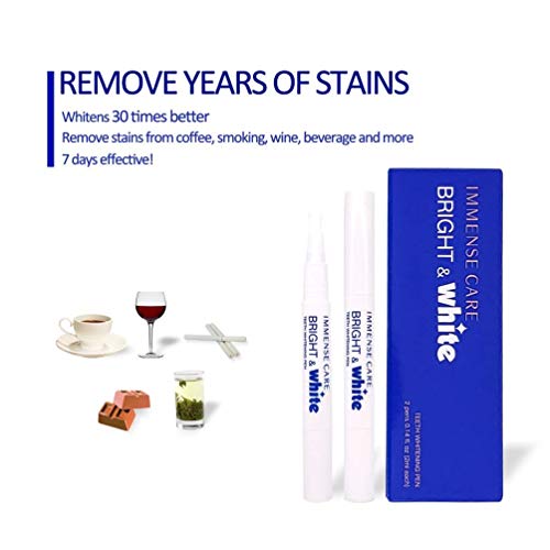 IMMENSE CARE Teeth Whitening Pen4 packs，35% Carbamide Peroxide...