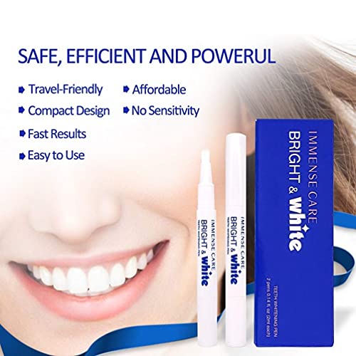 IMMENSE CARE Teeth Whitening Pen4 packs，35% Carbamide Peroxide...
