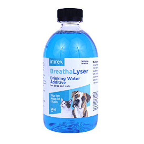 imrex Breathalyser Water Additive for Dogs and Cats, 500 ml