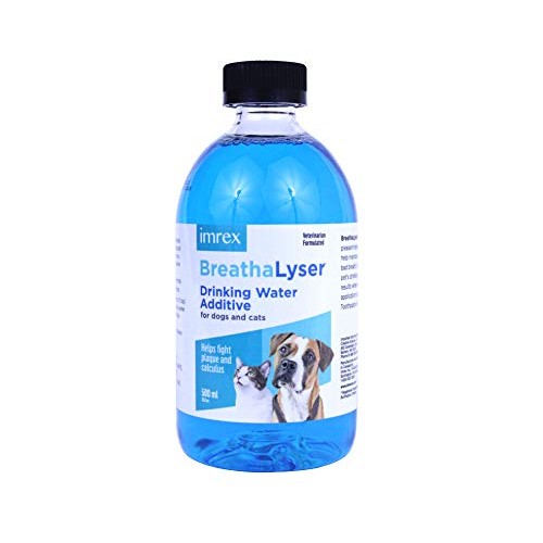 imrex Breathalyser Water Additive for Dogs and Cats, 500 ml
