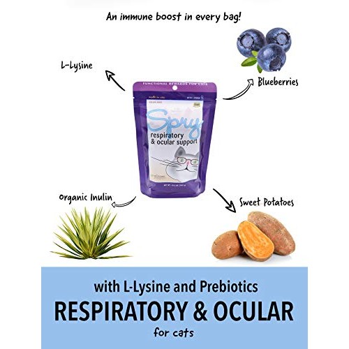 In Clover Spry Daily Respiratory and Ocular Support Soft Chews fo...