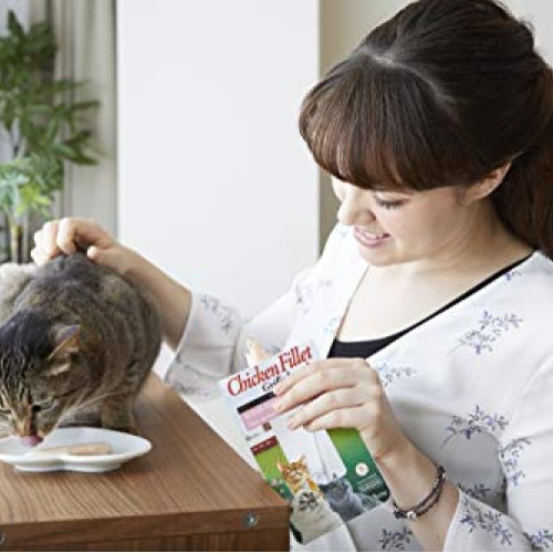 INABA Grilled Tuna Fillet in Crab Broth Cat Treats 6pk