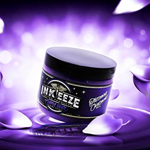 INK-EEZE Purple Glide Tattoo Ointment for Artist Application and ...
