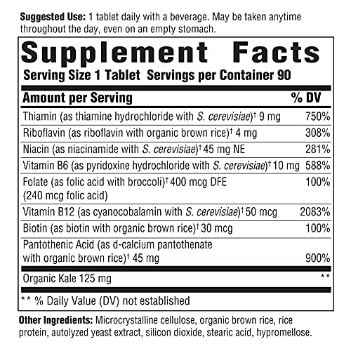 INNATE Response Formulas, B Complex, B Vitamin Supplement, Non-GM...