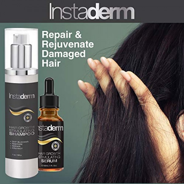 Hair Stimulating Growth Serum- Extra Strength, DHT Blocker Hair R...