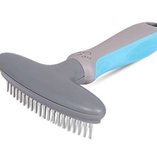 Internets Best Durable Tooth Dog Rake - Pet Comb for Heavy Coats...