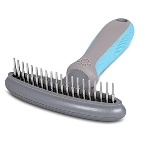 Internets Best Durable Tooth Dog Rake - Pet Comb for Heavy Coats...