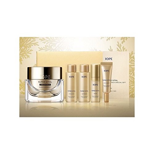 IOPE Super Vital Cream Rich 50ml + Miniature 4pcs - 2018 NEW
