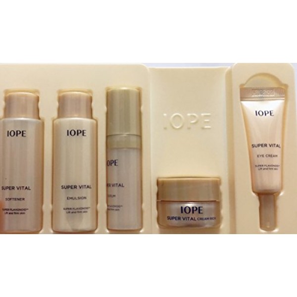 IOPE Super Vital Rich Skin Care Miniature Kit 5pcs - 2018 NEW