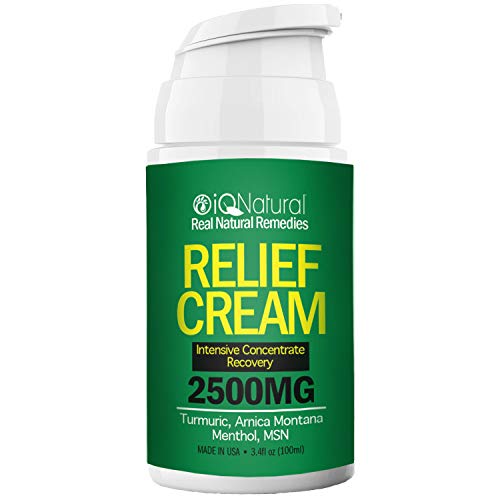 Arnica Pain Relief Cream - Natural Hemp Oil Extract Lotion for Jo...