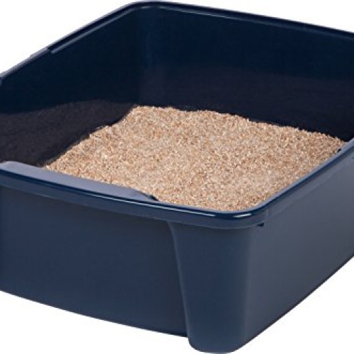 IRIS Open Litter Box, Blue