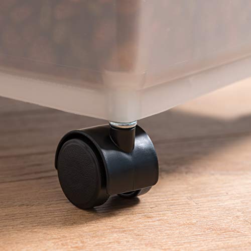 IRIS USA 3Piece Airtight Pet Food Container Combo, Red MP-8/MP-1/...