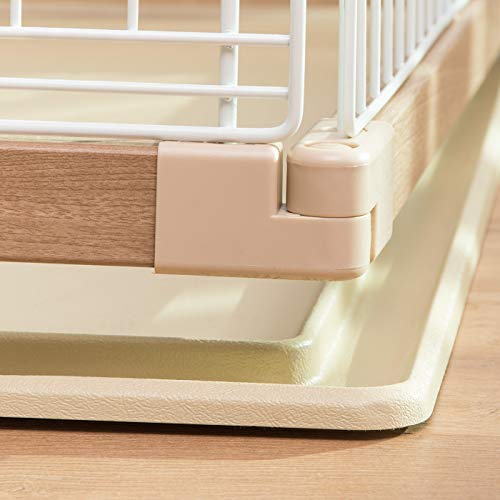 IRIS USA 589725 OPP-960 Wire Open Pet Pen, Medium, White