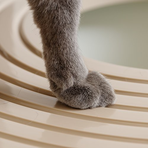 IRIS USA, Inc. IRIS USA Top Entry Cat Litter Box with Cat Litter ...