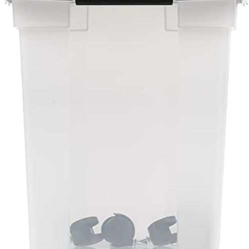 IRIS USA Nesting Airtight Pet Food Container, Large