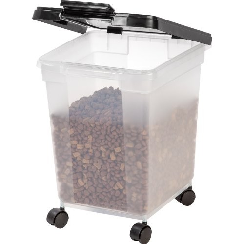 IRIS USA Nesting Airtight Pet Food Container, Large