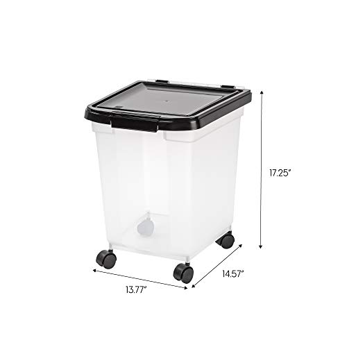 IRIS USA Nesting Airtight Pet Food Container, Large