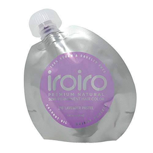 IROIRO Premium Natural Semi-Permanent Hair Color 210 Pastel Laven...