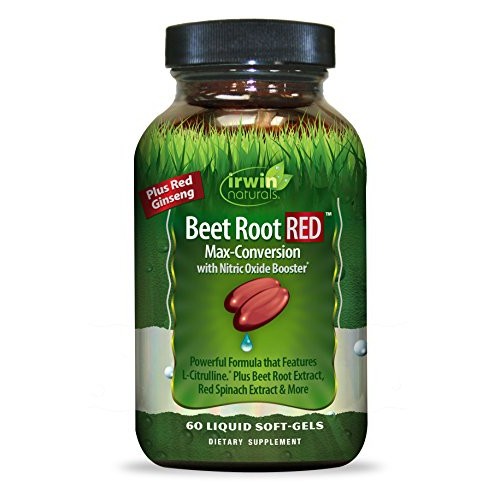 Beet Root RED by Irwin Naturals, Cardio Health and Performance, 6...