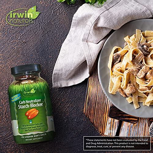 Irwin Naturals Carb Neutralizer Starch-Blocker 75 Softgels