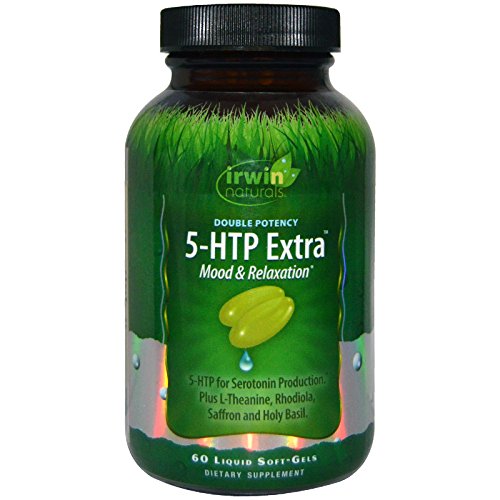 Irwin Naturals Double Potency 5-HTP Extra Supplement, 60 Count ...