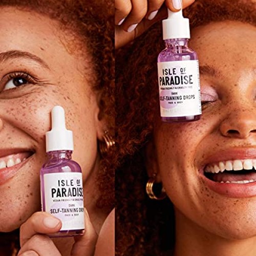 Skin Care Self Tanning Drops Medium Full Size, Vegan Friendly, Cr...