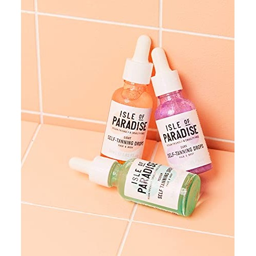 Skin Care Self Tanning Drops Medium Full Size, Vegan Friendly, Cr...