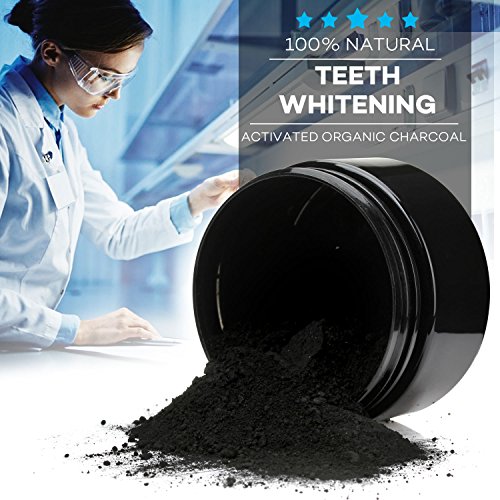 ISUDA All Natural Teeth Whitening Powder with Coconut Activated C...