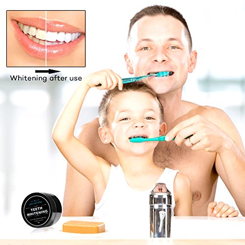 ISUDA All Natural Teeth Whitening Powder with Coconut Activated C...